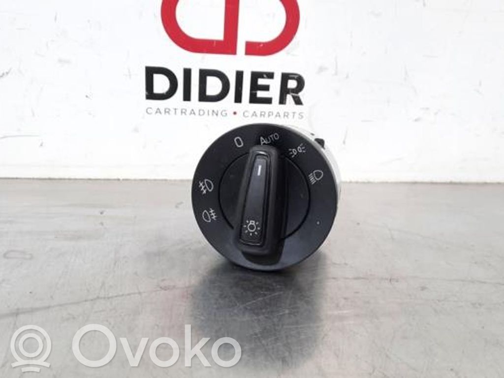 Skoda Octavia Mk3 (5E) Interruttore di regolazione livello altezza dei fari 