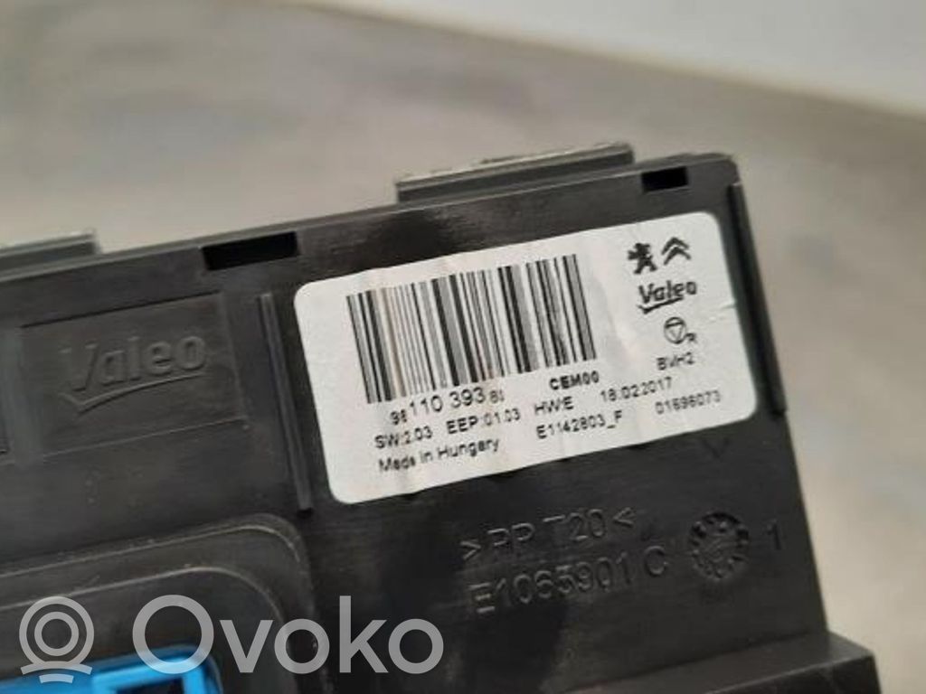 Air conditioning/heating control unit   9811039380,9811039380