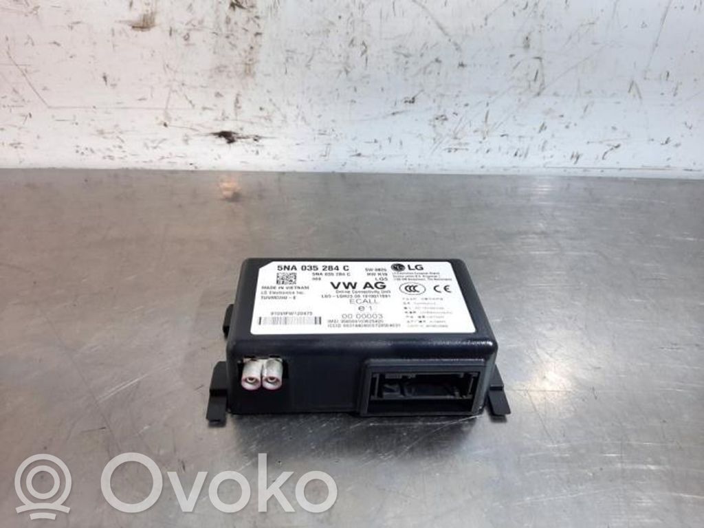 Unité de commande, module téléphone   5NA035284C,5NA035284C