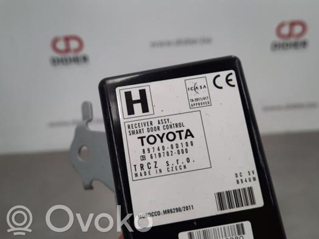 Toyota Yaris Unidad de control/módulo del control remoto