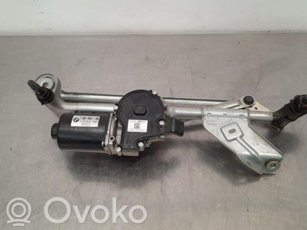 BMW 2 F46 Tiranti e motorino del tergicristallo anteriore 