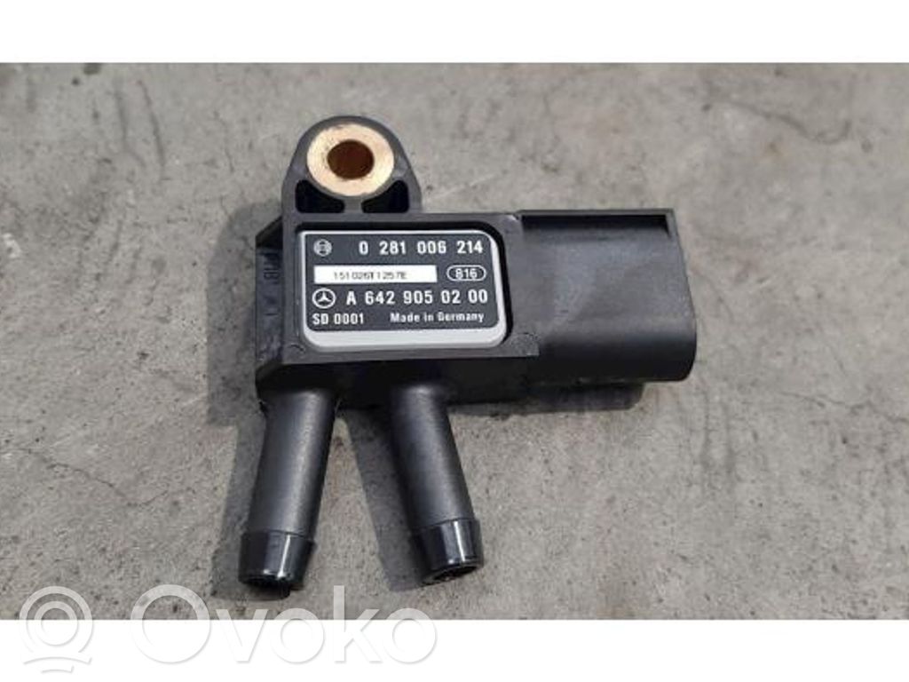 Abgasdrucksensor Differenzdrucksensor   A6429050200,0281006214,0281006214