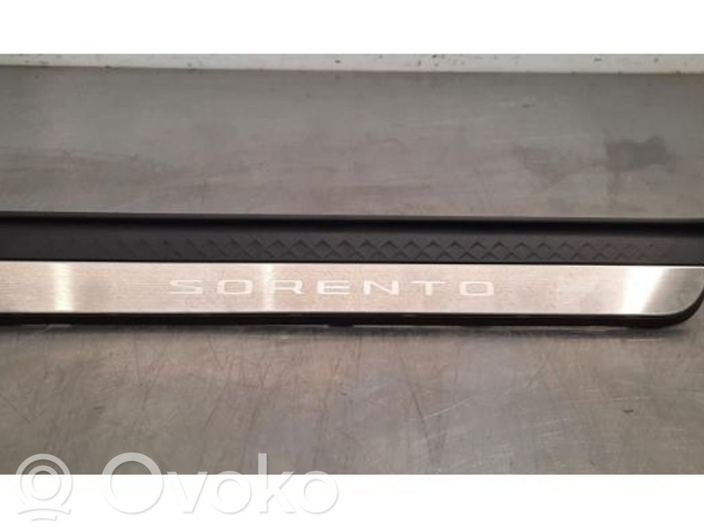 KIA Sorento IV Copertura del rivestimento del sottoporta anteriore 