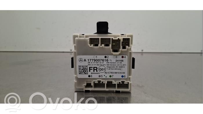 Mercedes-Benz A W177 Centralina/modulo chiusura centralizzata portiere 