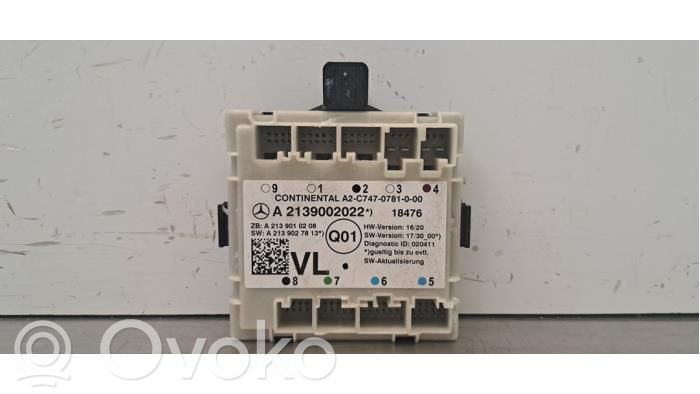 Mercedes-Benz C W205 Centralina/modulo chiusura centralizzata portiere 