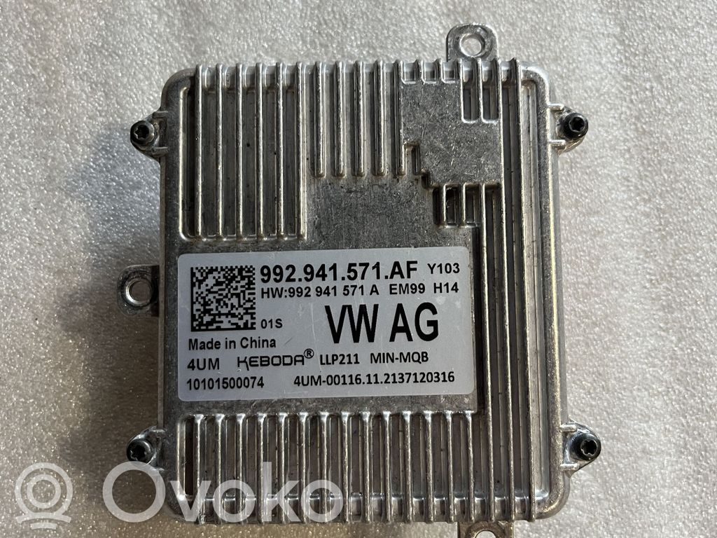 Volkswagen Arteon Modulo di controllo ballast LED 