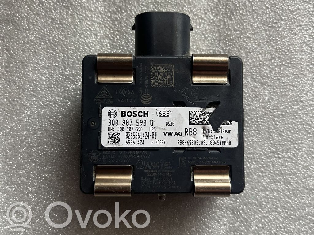 Sensor de radar Distronic   3Q0907590G