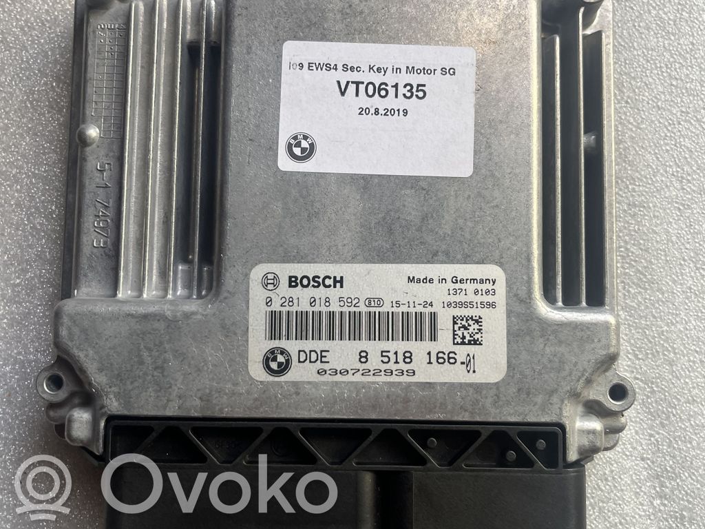 Moottorin ohjainlaite/moduuli   8518166
