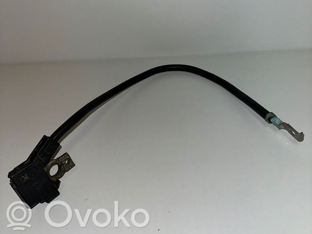 BMW 6 F12 F13 Minus / Klema / Przewód akumulatora 