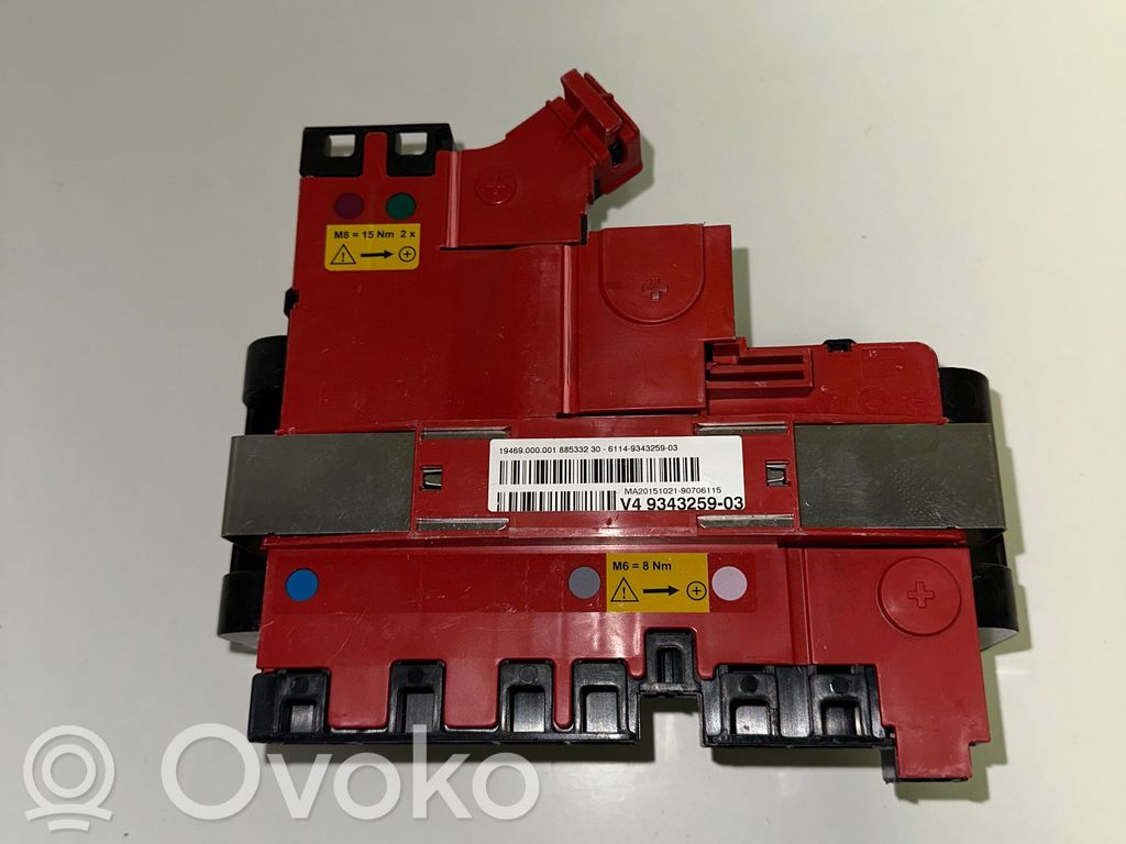 BMW X3 F25 Cableado positivo 