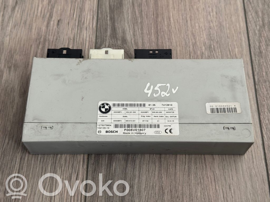 BMW 4 F32 F33 Sterownik / Moduł elektrycznej klapy tylnej / bagażnika 