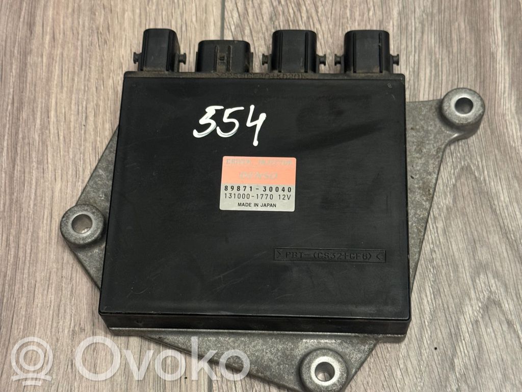 Lexus RX 450H Fuel injection control unit/module 