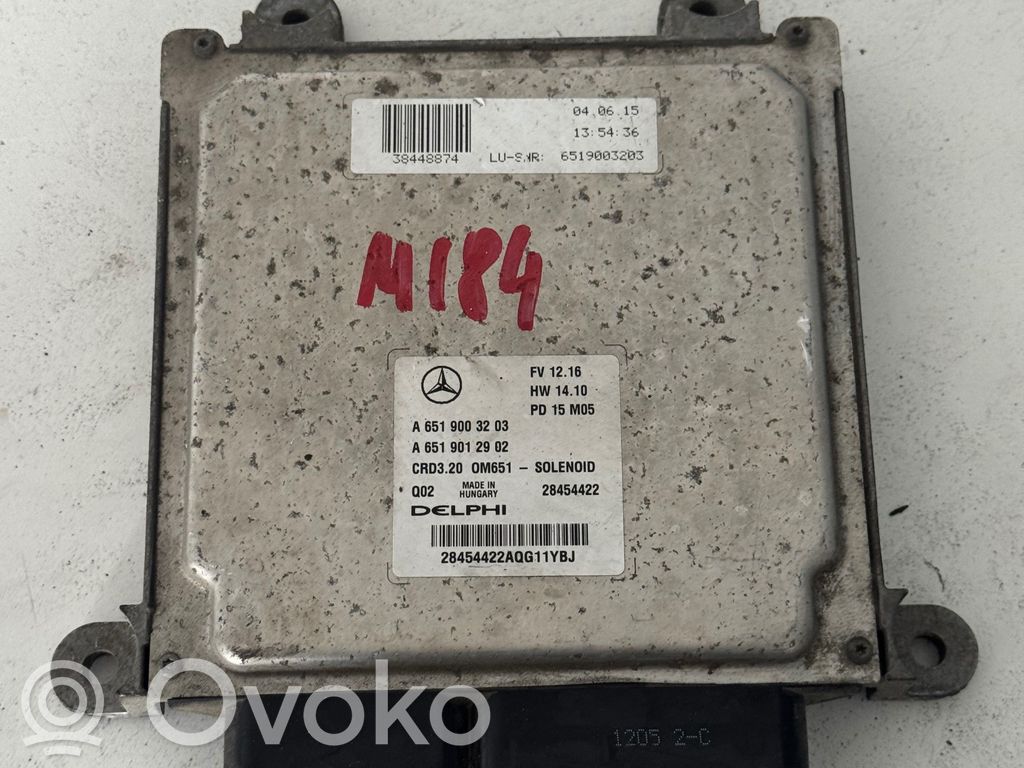 Mercedes-Benz Sprinter W906 Engine control unit/module 
