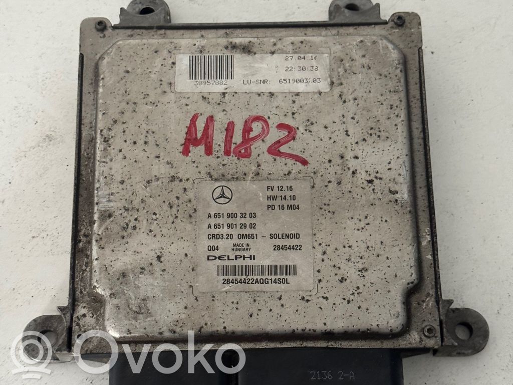 Mercedes-Benz Sprinter W906 Engine control unit/module 