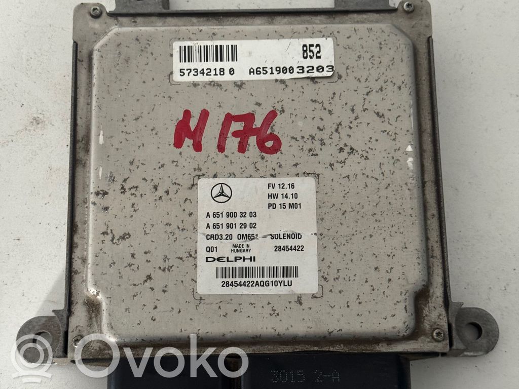 Mercedes-Benz Sprinter W906 Engine control unit/module 