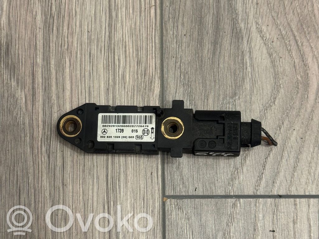 Mercedes-Benz E W211 Sensor impacto/accidente para activar Airbag 