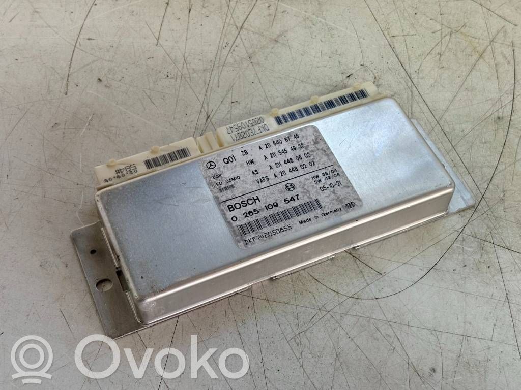 ABS control unit/module   A2115406745,A2115454932,A2114480602