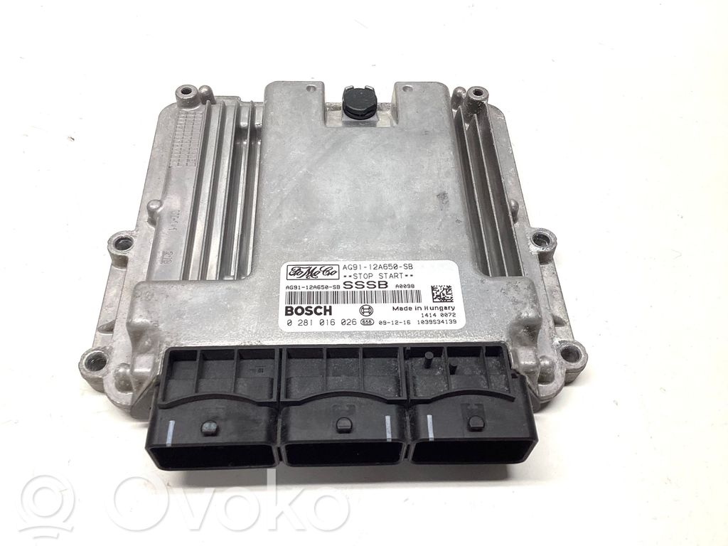 Engine control unit/module   AG9112A650SB,0281016026