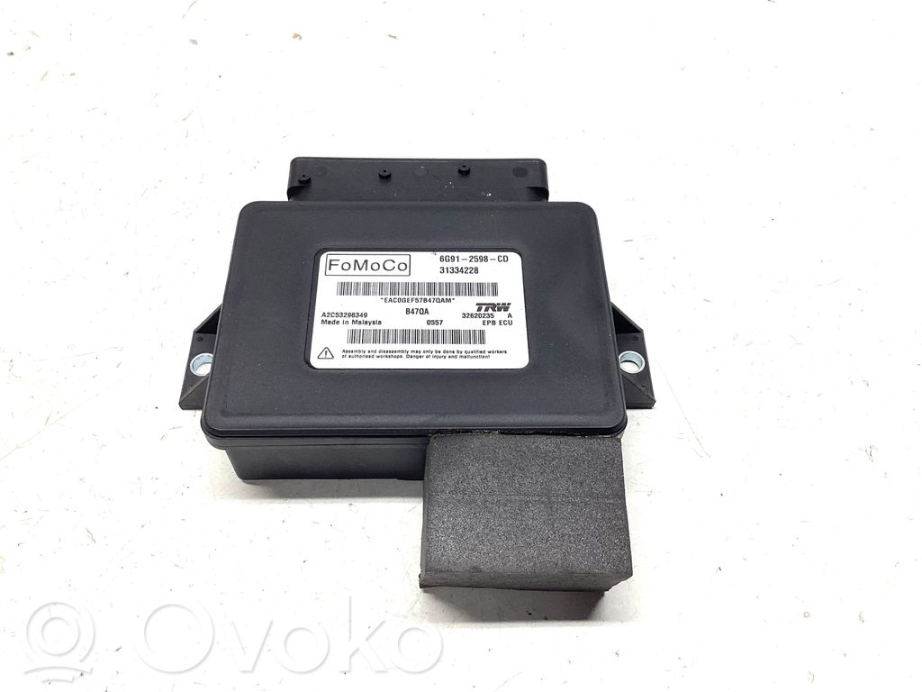 Hand brake control module   31334228,6G912598CD