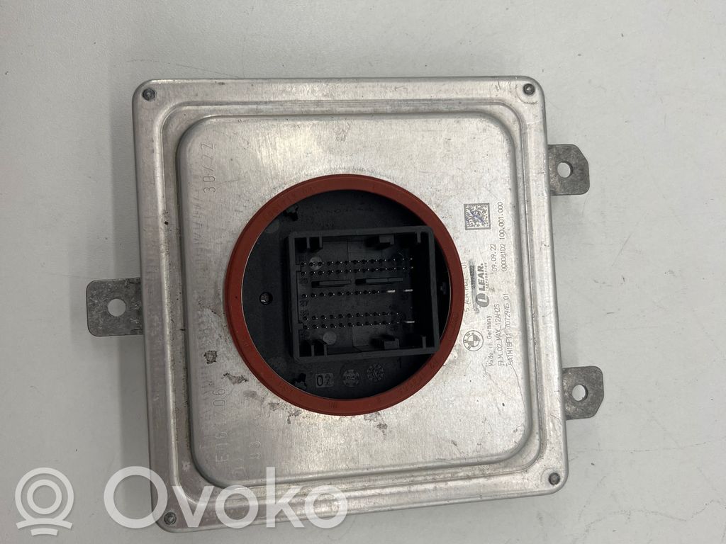 BMW 5 G30 G31 G38 LED-liitäntälaitteen ohjausmoduuli 