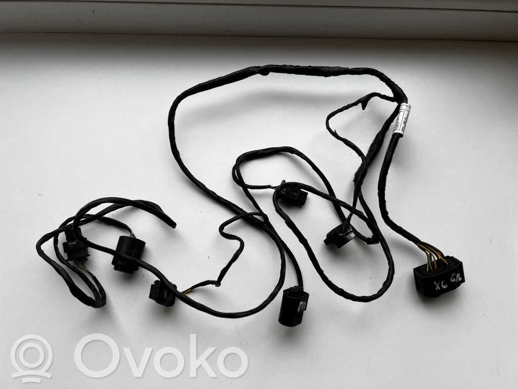 BMW X6 E71 Cableado del sensor de aparcamiento (PDC) 