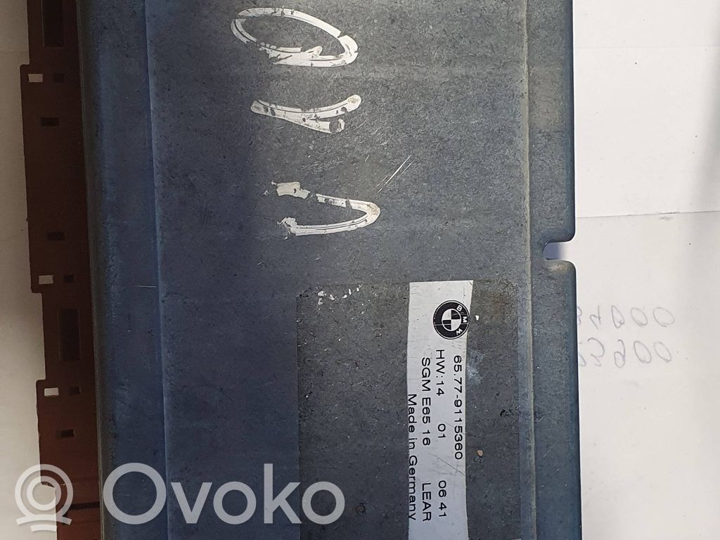 BMW 7 E65 E66 Airbag control unit/module 