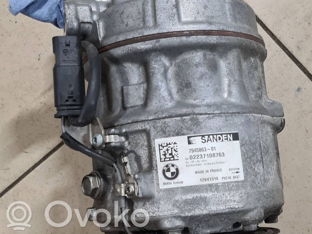 BMW X3 G01 Kompresor / Sprężarka klimatyzacji A/C 