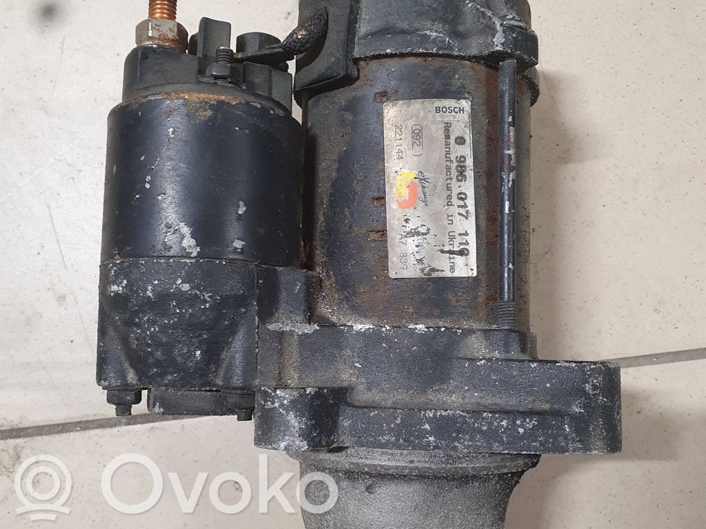 Стартер   0986017110,221144