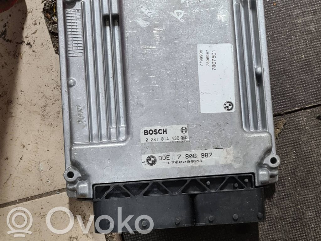 BMW 5 E60 E61 Engine control unit/module 