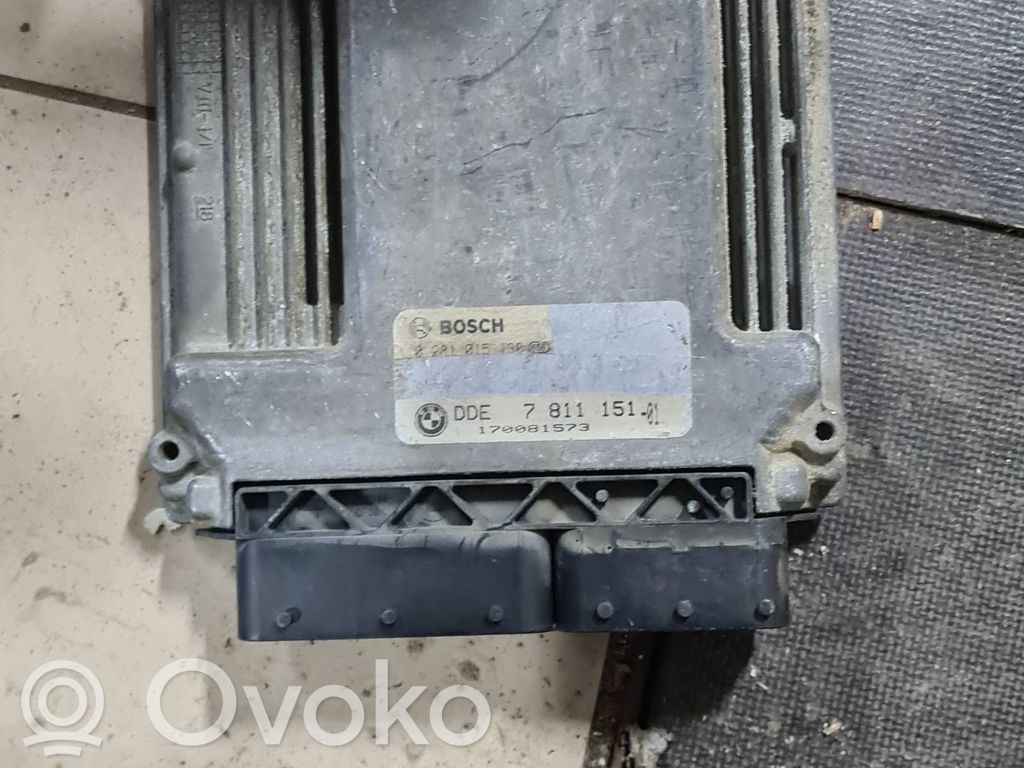 BMW 5 E60 E61 Engine control unit/module 