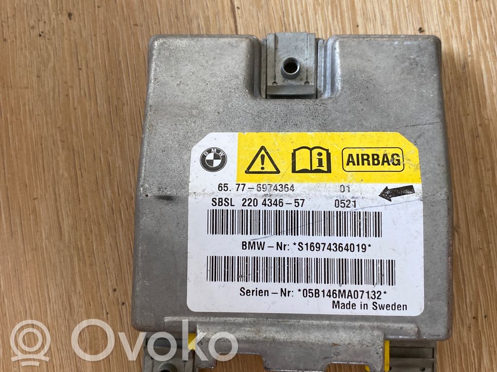 BMW 5 E60 E61 Airbag control unit/module 