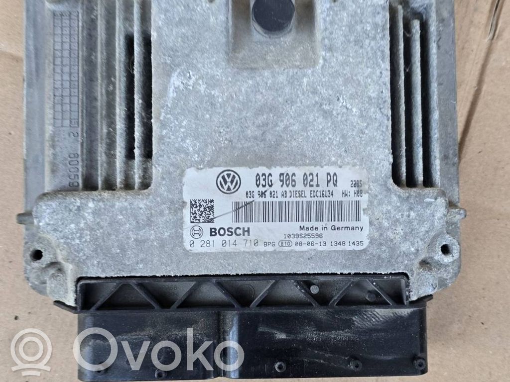Skoda Octavia Mk2 (1Z) Sterownik / Moduł ECU 