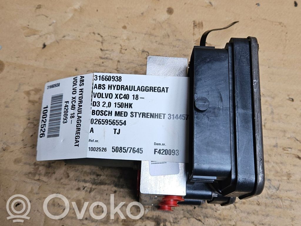 Volvo XC40 Pompe ABS 