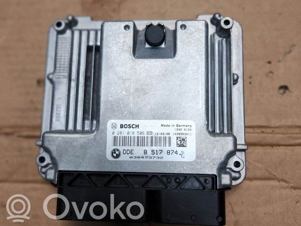 BMW 3 F30 F35 F31 Variklio valdymo blokas 