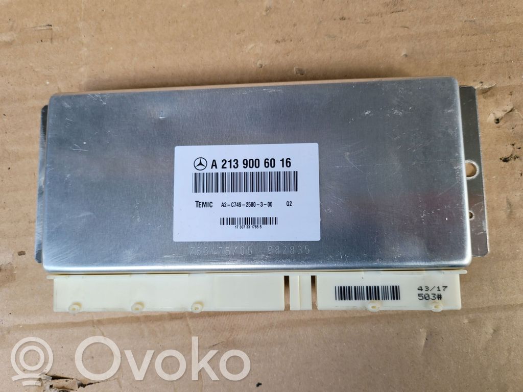 Module de commande suspension   2139006016