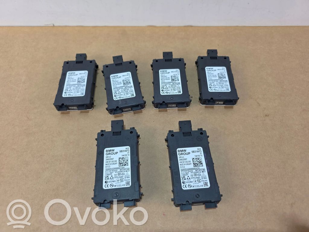 BMW X5 G05 Seat belt warning relay 