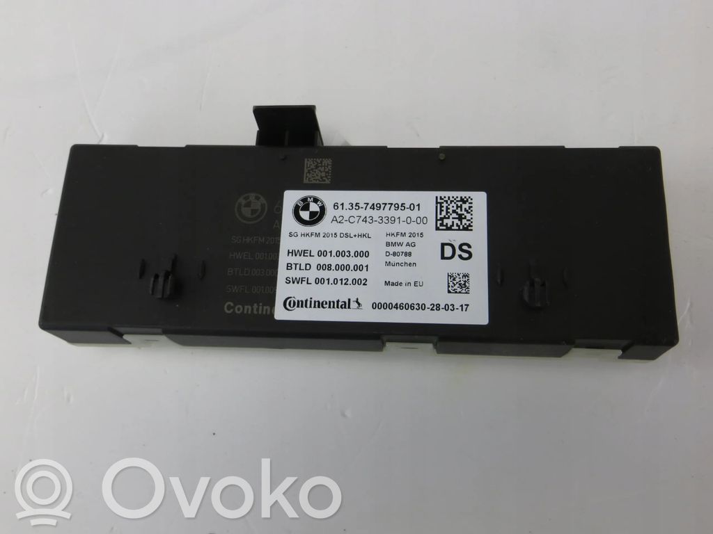 BMW 5 G30 G31 G38 Inne komputery / moduły / sterowniki 