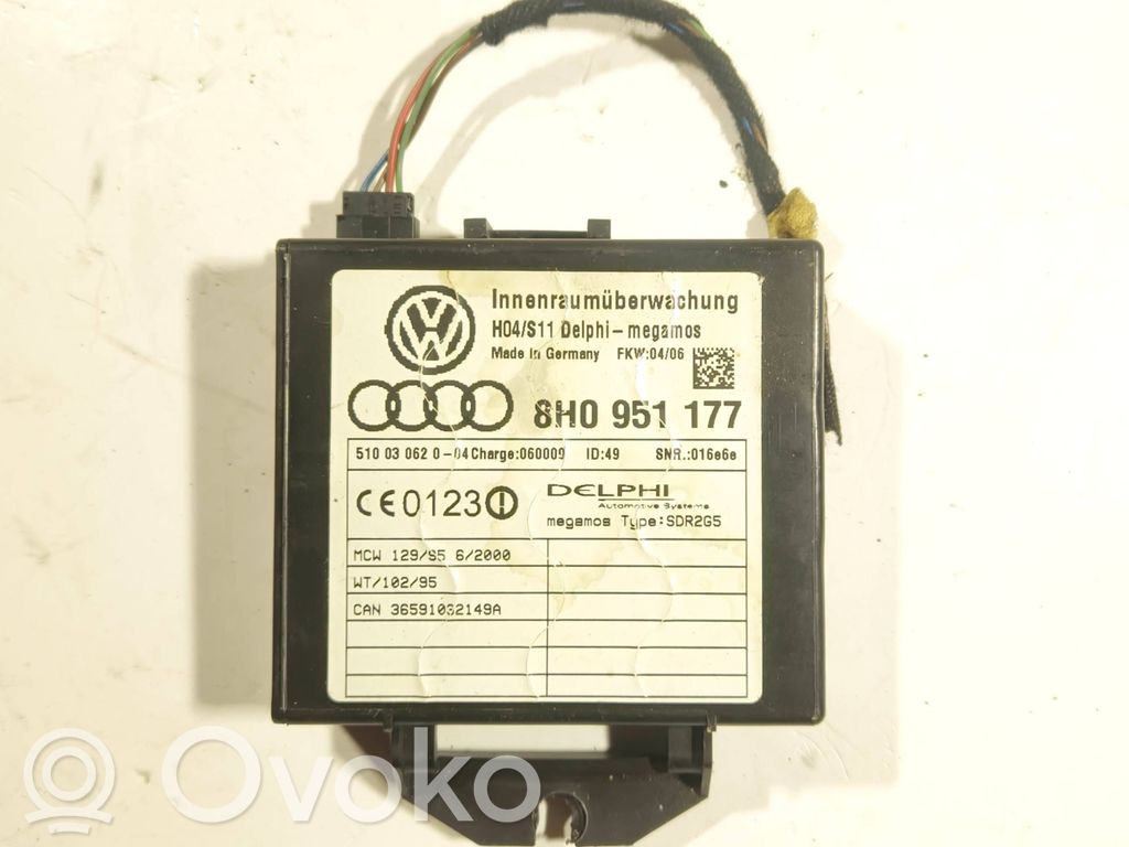 Unidad de control/módulo de alarma   8H0951177