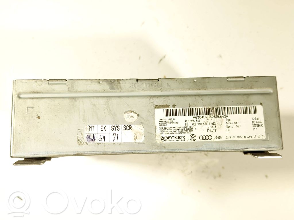 Radio / CD-Player / DVD-Player / Navigation   4E0035541