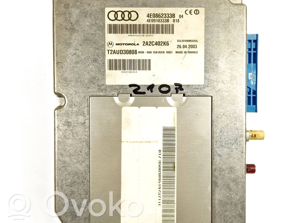Phone control unit/module   4E0862333B