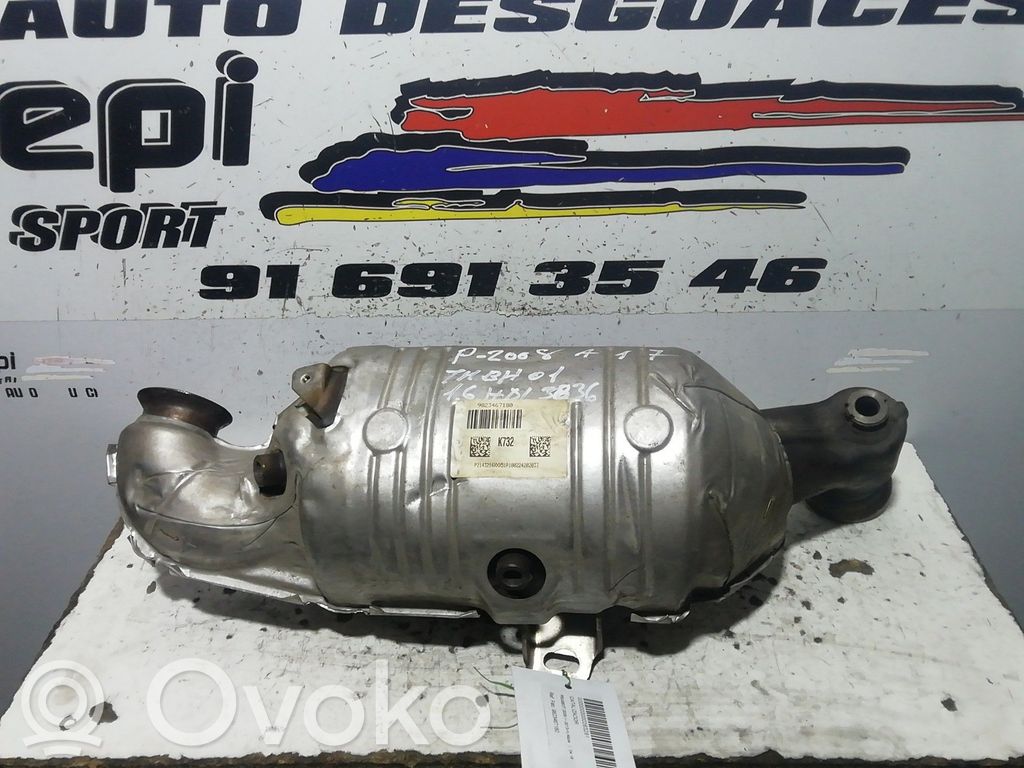 Peugeot 2008 I Catalyst/FAP/DPF particulate filter 