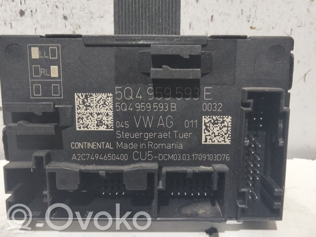 Module confort   5Q0959593E,A2C7494650400
