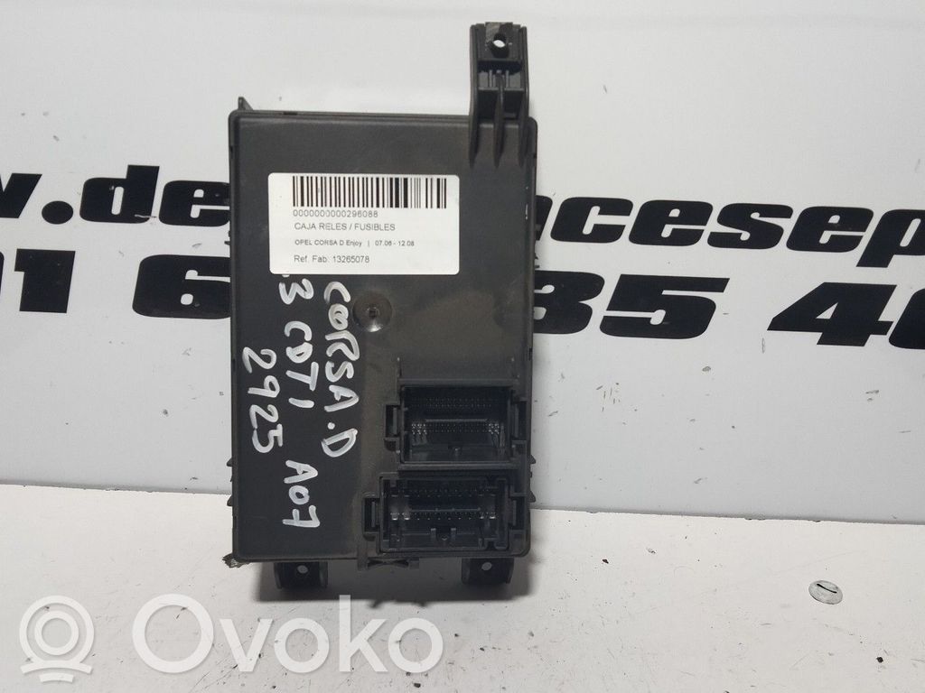 Opel Corsa D Unitate control BSM 