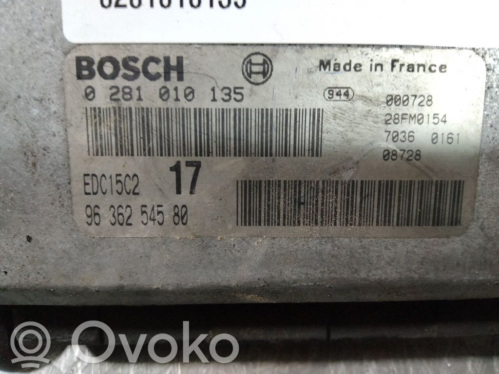 Variklio valdymo blokas   0281010135,BOSCH