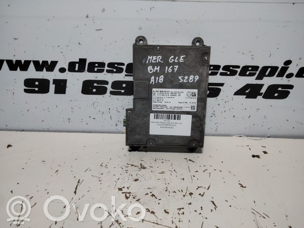 Mercedes-Benz GLE W167 Alte unități/module de control 