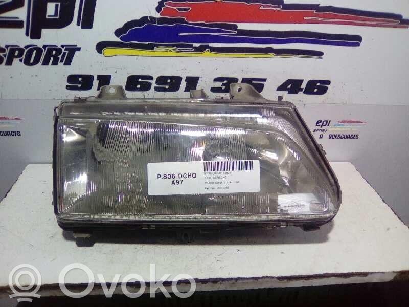 Peugeot 806 Headlight/headlamp 
