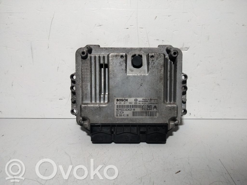 Engine control unit/module   0281011802,9653958980
