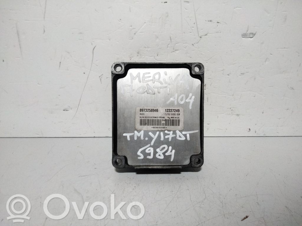 Engine control unit/module   8973258946,12227249