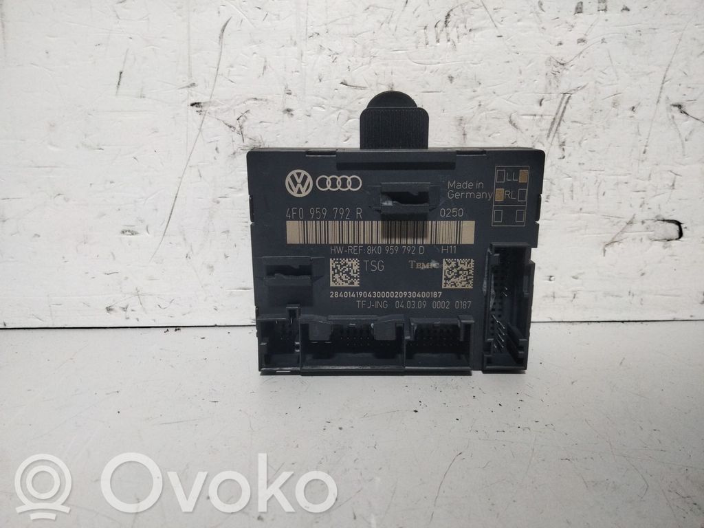 Module confort   4F0959792R,8K0959792D