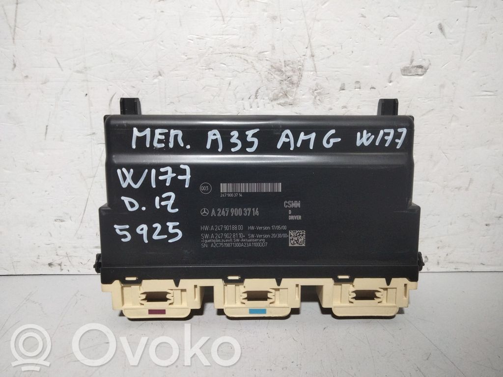 Mercedes-Benz A W177 AMG Autres unités de commande / modules 